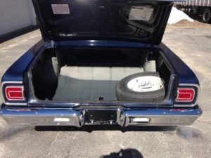 1965 Chevy Chevelle Malibu Trunk